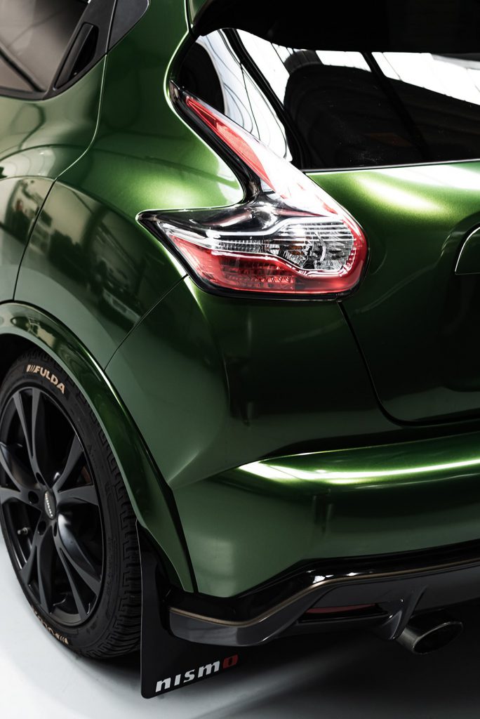 Nissan Juke Nismo Folierung In Pwf Verdoro Green Cc M D