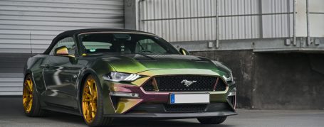 Ford Mustang GT Convertible - Folierung in Custom Cameleon Colorshift Dip