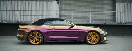 Ford Mustang GT Convertible - Folierung in Custom Cameleon Colorshift Dip