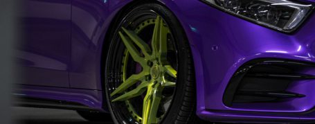 Mercedes-AMG CLS 53 C257 - Folierung in PWF Pedal Pusher PurpleMercedes-AMG CLS 53 C257 - Folierung in PWF Pedal Pusher Purple
