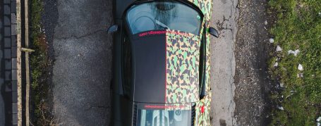 Audi R8 Facelift - Half Camouflage Designfolierung
