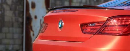 BMW 6er F13 Coupé - Folierung in PWF Matt Anodized Red 2.0