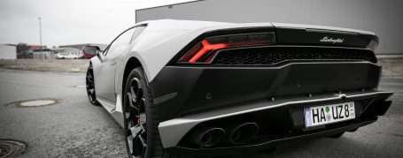Lamborghini Huracan LP 610-4 - Folierung in 3M Brushed Titanium