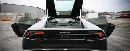 Lamborghini Huracan LP 610-4 - Folierung in 3M Brushed Titanium