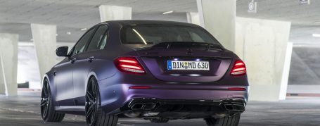 Mercedes-AMG E63 W213 - Folierung in KPMF Purple Black Iridescent Matt