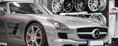 Mercedes SLS AMG Roadster - Steinschlagschutzfolie Hexis BodyFence