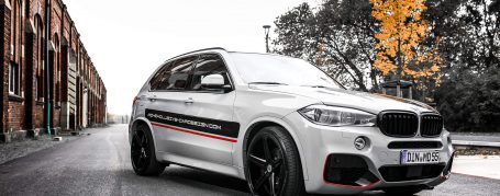 BMW X5 M F15 - Wrapping in PWF Moonstone Grey
