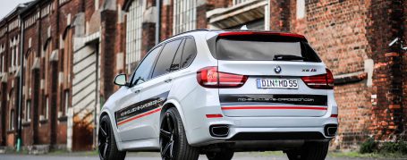 BMW X5 M F15 - Wrapping in PWF Moonstone Grey