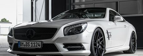 Mercedes SL 500 R231 - Wrapping in Avery Diamond White