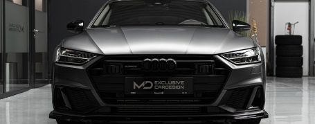 Audi A7 55 TFSI 4K8 - Folierung in PWF Matt Dark Charcoal CC 4015