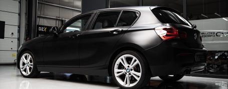 BMW 1-Series F20 - Wrapping in Oracal 631-070 Matte Black