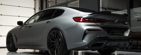 Leder Auto Boden Matten Für BMW 8 Serie Gran Coupe G16 2019 2020