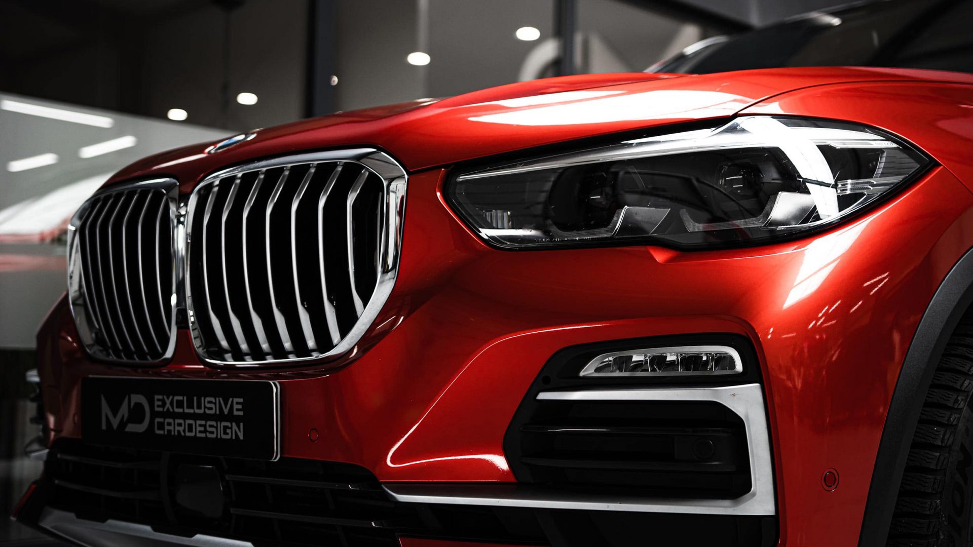 Bmw X5 G05 Folierung In Pwf Ruby Red Cc 4115 Mandd Exclusive Cardesign