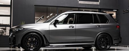 BMW X7 G07 - Wrapping in PWF Matt Dark Charcoal CC 4015
