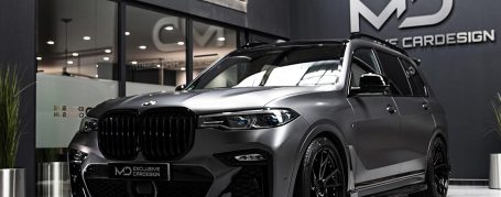 BMW X7 G07 - Wrapping in PWF Matt Dark Charcoal CC 4015