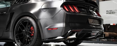 Ford Mustang VI GT 5.0 V8 - Folierung in Avery Brushed Black SW 900-193-X