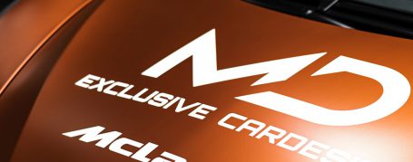McLaren 570s - Designfolierung in TeckWrap Wild Orange + PWF Matt Dark Charcoal
