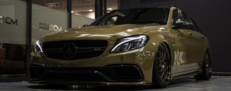 Mercedes-AMG C63 T-Modell S205 - Wrapping in PWF Badass Brewster