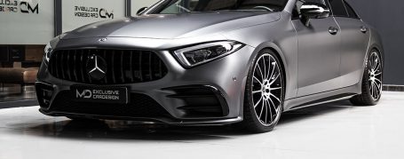 Mercedes-AMG CLS 400 C257 - Wrapping in PWF Matt Dark Charcoal CC 4015
