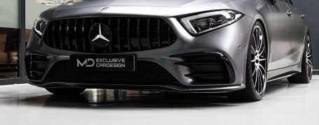 Mercedes-AMG CLS 400 C257 - Folierung in PWF Matt Dark Charcoal CC 4015