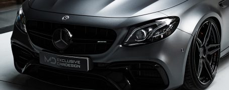 Mercedes-AMG E63s S213 T-Modell - Wrapping in PWF Matt Dark Charcoal CC 4015