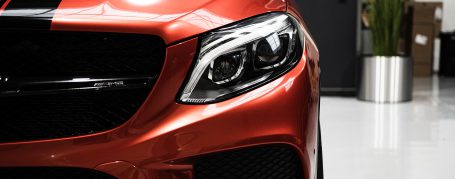 Mercedes-AMG GLE 43 Coupé C292 - Wrapping in PWF Ruby Red CC-4115
