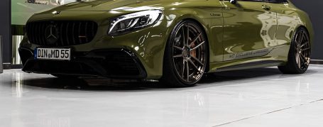 Mercedes-AMG S63 Coupé C217 - Wrapping in PWF Badlands Green CC 4165