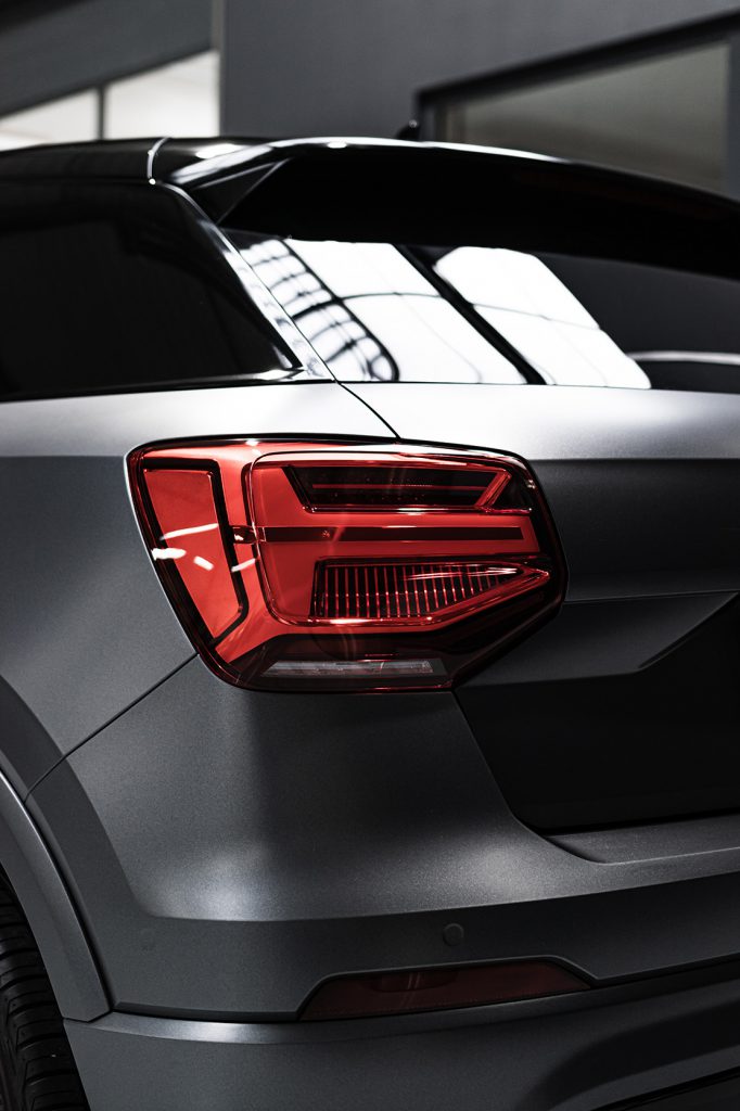 Audi Q2 Wrapping in PWF Matt Dark Charcoal CC 4015 M&D exclusive cardesign