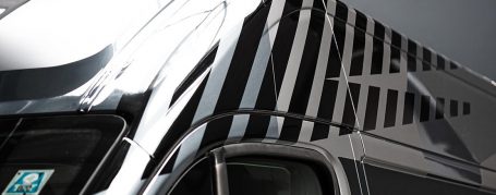 Fiat Ducato - Designfolierung - Art Tech-Camouflage Optik