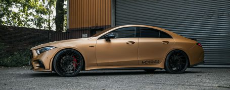 Mercedes-AMG CLS 53 C257 - Folierung in Avery Metalized Brushed Gold SF 100
