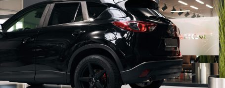 Mazda CX5 Designfolierung - Two Face Design in PWF Ruby Red