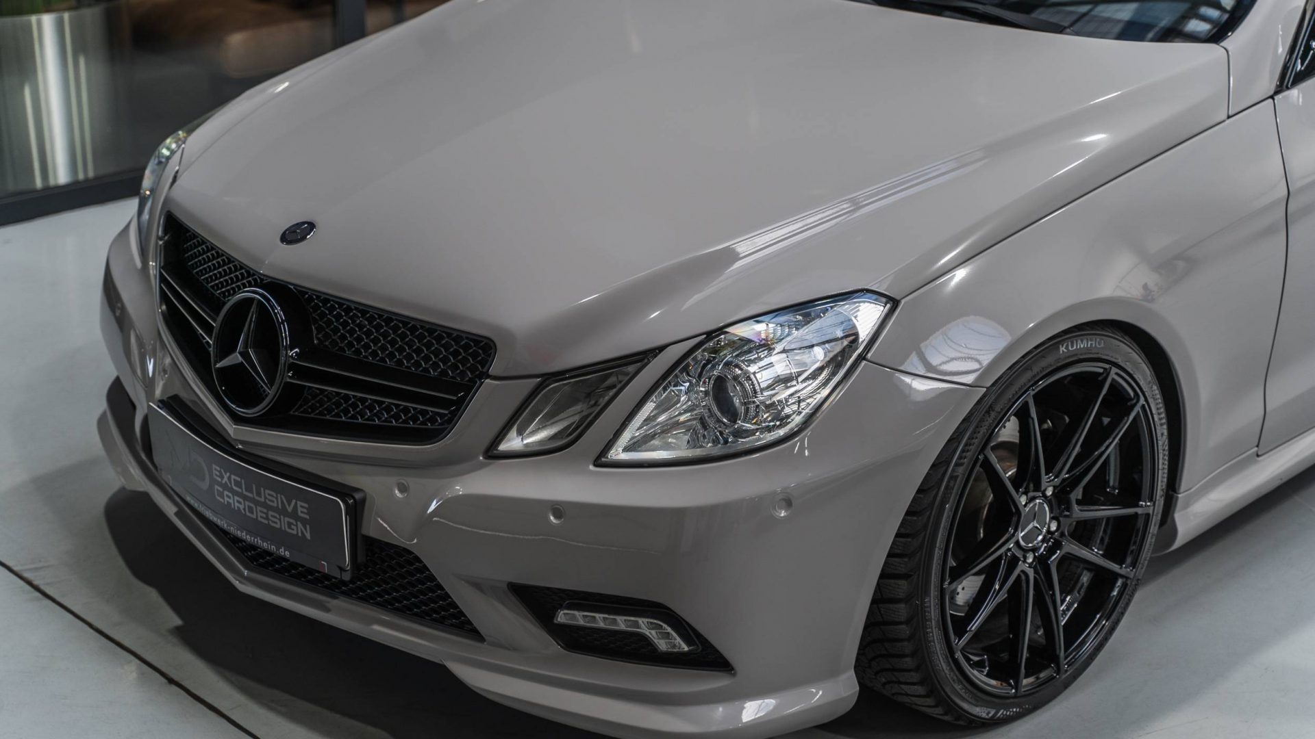 Mercedes E 500 Cabrio A207 Folierung in PWF Chalk Grey CC 4166 M&D