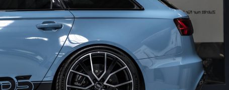 Audi RS6 C7 - Folierung in PWF Makalu Blue